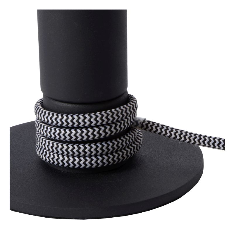 Lucide MARIT - Stolná lampa - 1xE27 - Čierna